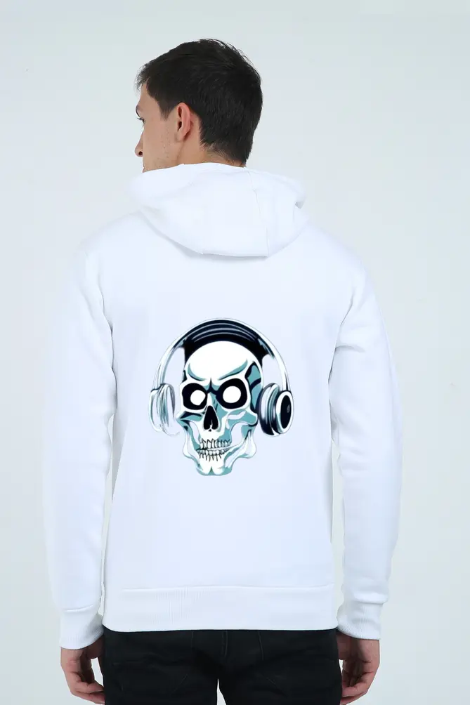 Skully White Hoodie