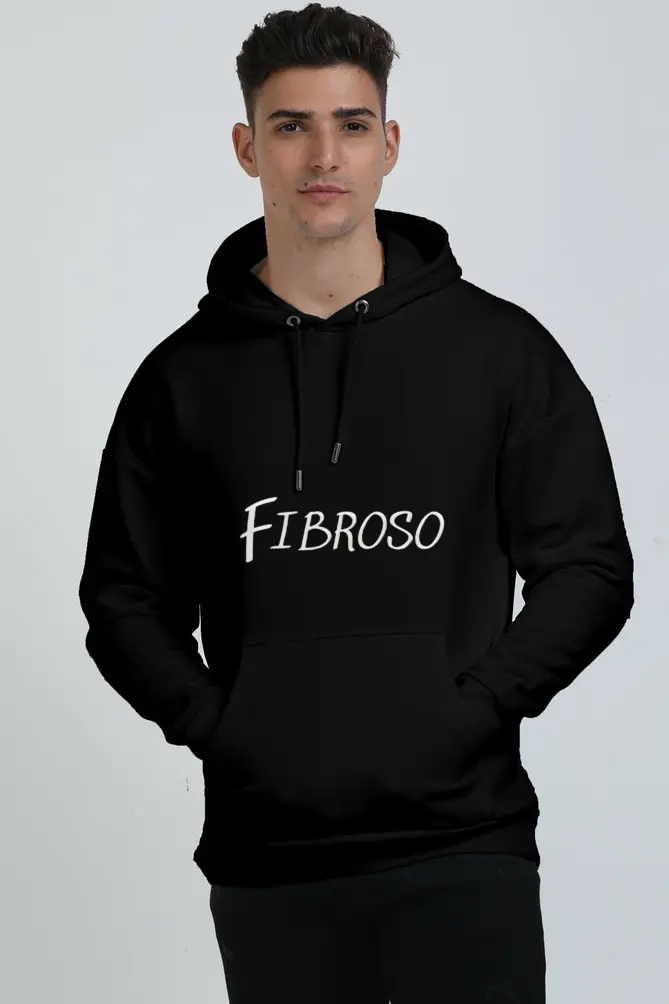 Unisex Oversized Hooded Sweatshirt (Fibroso sp. Premium Quality) 