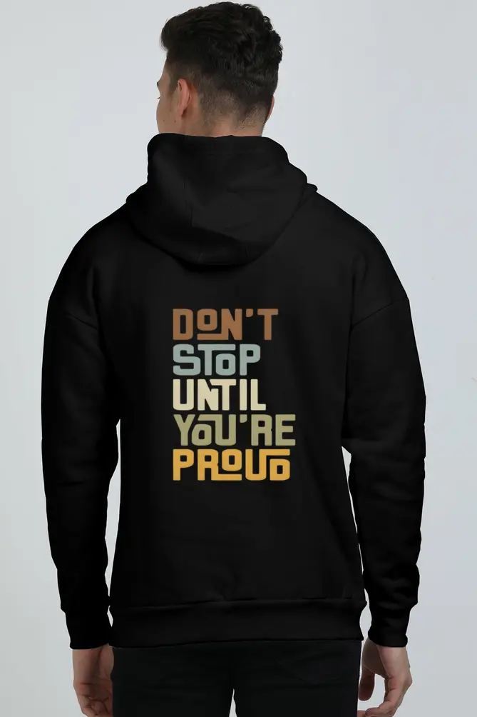 Unisex Oversized Hooded Sweatshirt (Quotes Collection)