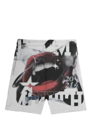 Designed White Shorts (Gen-z)